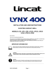 the Lincat Panini Grills Manual