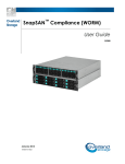 SnapSAN Compliance (WORM) User Guide