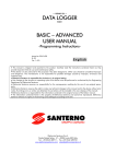 DATA LOGGER BASIC – ADVANCED USER MANUAL