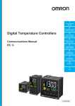 E5CC/E5EC/E5AC Digital Temperature Controllers