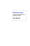 Advantech FPM-8151H User Manual