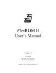 FlexROM II User`s Manual