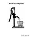 Private Water Systems Manual