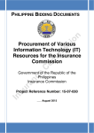 Procurement of Various Information Technology