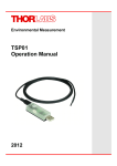 TSP01 Operation Manual