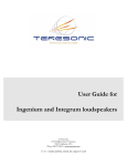User Guide for Ingenium & Integrum v4