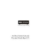 User Manual - Box Design by Pro