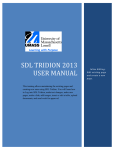 SDL Tridion 2013 user manual