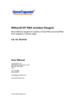 RNAzol® RT RNA Isolation Reagent User Manual