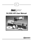 isoLynx™ SLX200 API User Manual