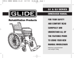 G1 G3 Series owners manual - Glide Rehabilitation Products