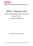 SDHC™ Memory Card