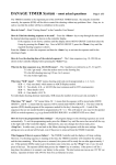 DANAGE TIMER System - Yorkshire Archery Association