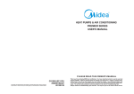 User Manual - Midea - Heat Pumps & Air Conditioning