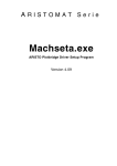 Machseta.exe ARISTO Plotbridge Driver Setup Program