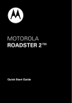 motorola roadster 2 - Motorola Monitors & Cordless Phone North