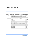 Profiler Plus User Bulletin.fm