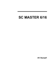 Manual SC Master 16
