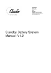 SBS Standby Battery System