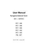 PET User Manual