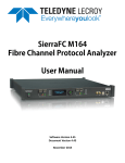 SierraFC-M164 User Manual