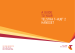 a guide to your teLStra t