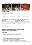 16.2 BR5W-4.5AH Small Solar Home Kits User Manual