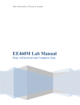 EE460M Lab Manual - Front page - The University of Texas at Austin