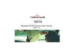 Bluetooth GPS Receiver User manual