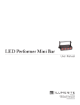 LED Performer Mini Bar