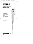 EDP3 Electronic Pipette Manual