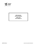 User Manual Installation Sheet - U9921-GUV