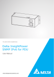 InsightPower SNMP IPv6 for PDU User Manual