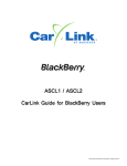 Owner/User Manual for Black Berry