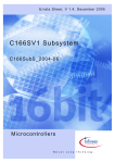 C166SV1 Subsystem