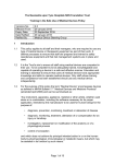 Training in the Safe Use of Medical Devices Policy