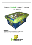 Marubot Football League (4 players) User Manual