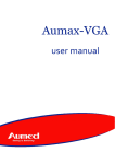 Aumax-VGA User Manual
