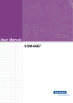 User Manual SOM-6867