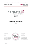 Cantata 6.2 Safety Manual