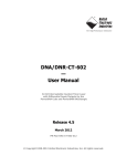DNA-CT-602 Product Manual - United Electronic Industries