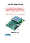 DevKit1207 Evaluation Kit User Manual