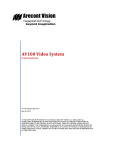 AV100 Video System - Surveillance