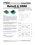 Relay8 & SSR8 - Comfile Technology