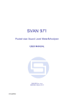 SVAN 971 Manual