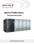 Spectra T950 Library Site Preparation Guide