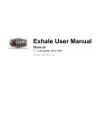 Exhale User Manual