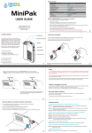 Horizon MINIPAK User Manual