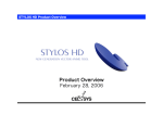 STYLOS HD Product Overview PDF