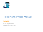 Tides Planner User Manual